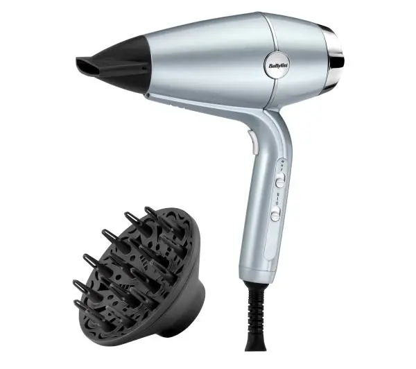 BaByliss D773DE Hydro Fusion 2100 Jonizacja Dyfuzor Zimny nawiew 2100W 2 prędkości 3 temperatury - ⚡ EURO HIT CENOWY! ⚡