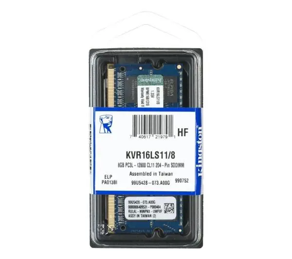 Kingston DDR3L 8GB 1600 CL11 SODIMM