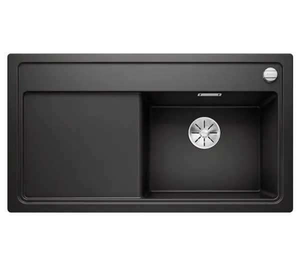 Zlewozmywaki kuchenne - Blanco ZENAR 5 S 526046 Komora z prawej strony Granitowy Czarny