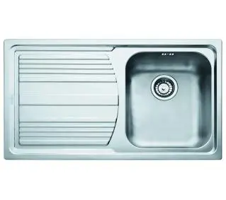 Franke Logica Line LLX 611-79 Komora z prawej strony Stalowy Srebrny