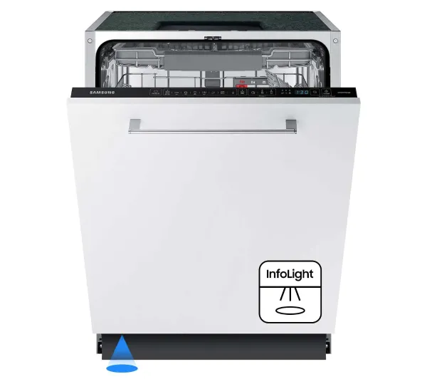 Zmywarki do zabudowy - Samsung DW60A8050BB 60cm Automatyczne otwieranie drzwi Szuflada na sztućce Zdalne sterowanie