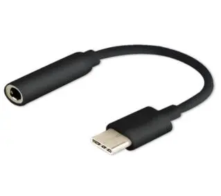Savio AK-35 USB Typ 3.1 C - Jack 3,5mm Czarny
