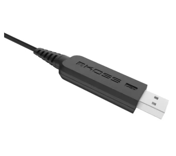 Koss CS300 USB Nauszne Czarny