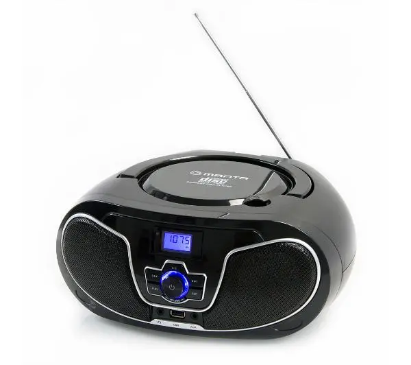 Manta BBX007 BOOMBOX Bluetooth Czarny