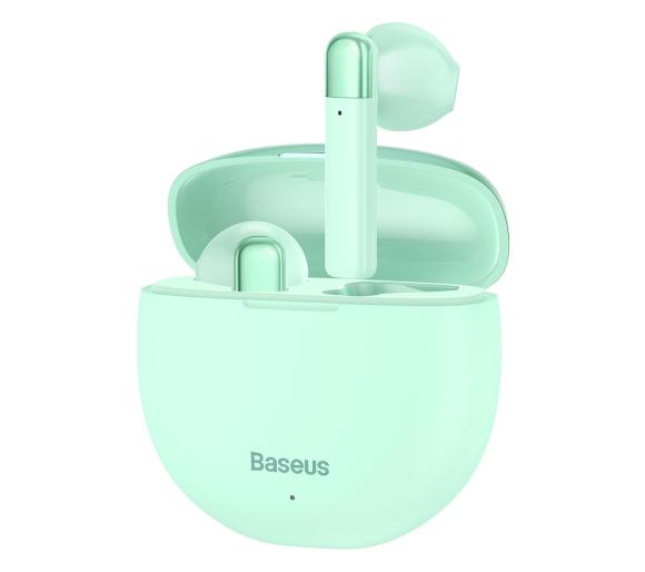 słuchawki bezprzewodowe Baseus Encok W2 (miętowy)