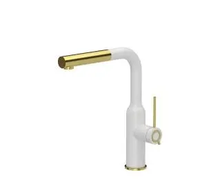 Quadron 3573500_WHMPVDG1 Angelina Biały/Złoty Stal szlachetna - DRUGI -30%, ALBO 5-TY ZA 1ZŁ - Kup na Raty - RRSO 0%