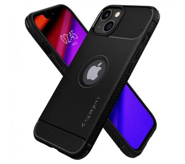 Spigen Rugged Armor do iPhone 13 Czarny