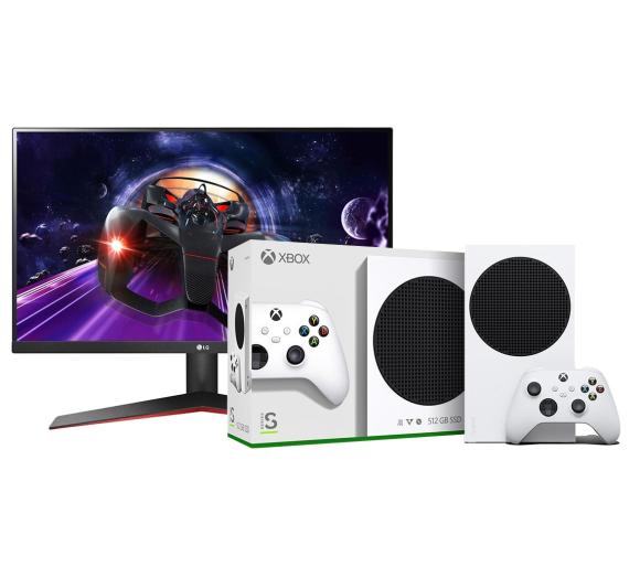 konsola Xbox Series S Xbox Series S + monitor LG 24MP60G-B