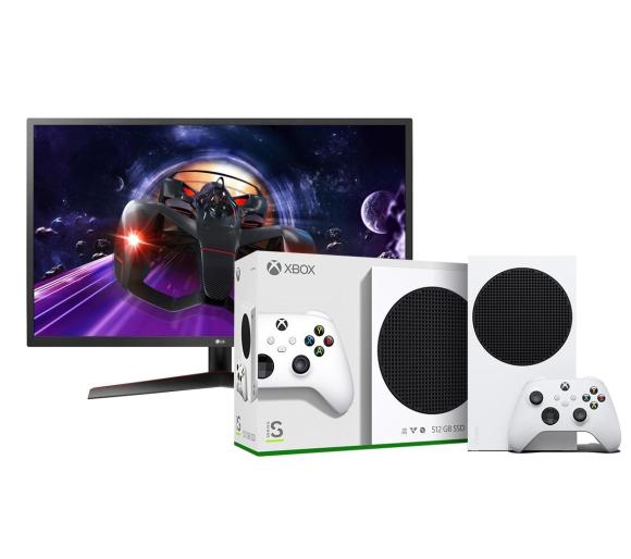 konsola Xbox Series S Xbox Series S + monitor LG 32MP60G-B