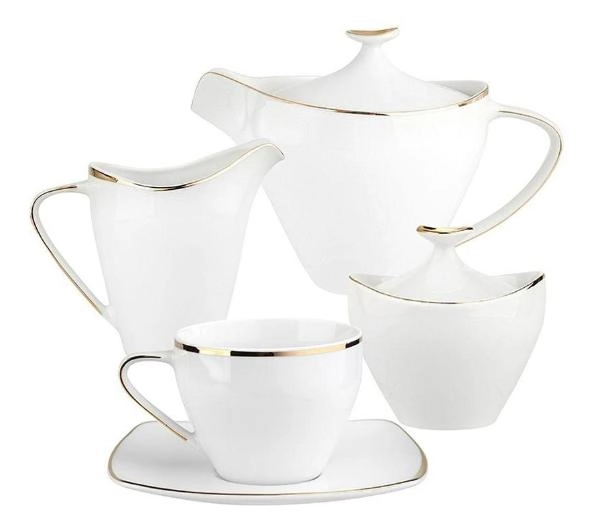 Zastawa stołowa - MariaPaula Moderna Gold - 15 elementów