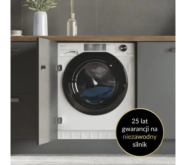 Haier Seria 4 HWQ90B416FWB-S 9kg 1600obr/min - DRUGI -30%, ALBO 5-TY ZA 1ZŁ - Kup na Raty - RRSO 0%