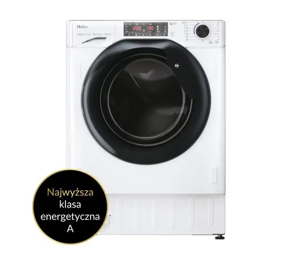 Haier Seria 4 HWQ90B416FWB-S 9kg 1600obr/min - DRUGI -30%, ALBO 5-TY ZA 1ZŁ - Kup na Raty - RRSO 0%
