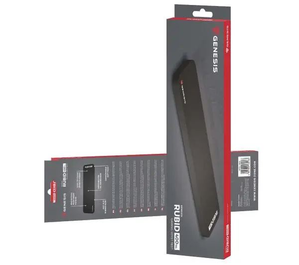 Genesis Rubid 400 TKL M Czarny