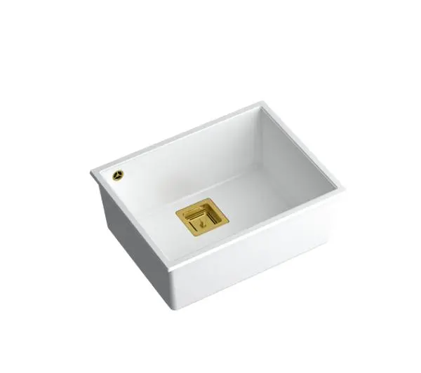 Quadron HQD5542U1-G1 David 50 Granitowy Biały/Złoty - DRUGI -30%, ALBO 5-TY ZA 1ZŁ - Kup na Raty - RRSO 0%
