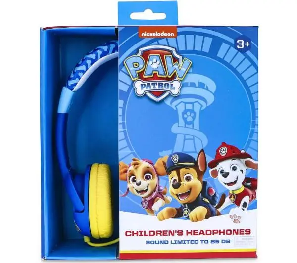 OTL Technologies Paw Patrol Chase Nauszne Niebiesko-żółty