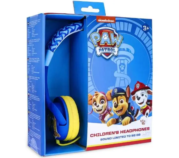 OTL Technologies Paw Patrol Chase Nauszne Niebiesko-żółty