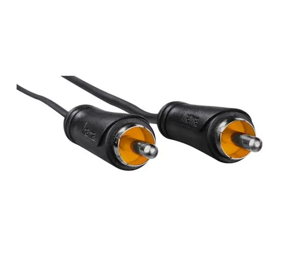 Hama 00205098 1x RCA 1,5m Czarny