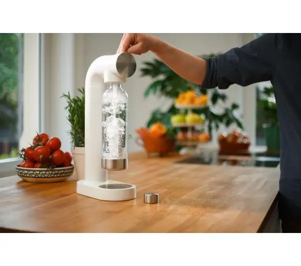 Brita SodaOne Biały + Nabój z gazem CO2
