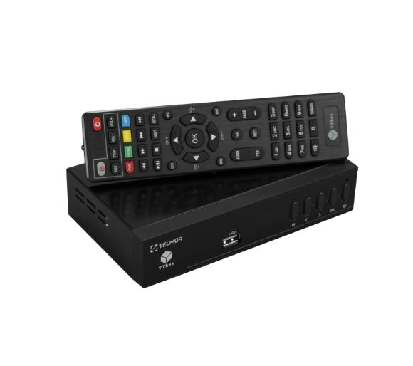 dekoder DVB-T Telmor TTbox DVB-T2 H.265 HEVC 1080p