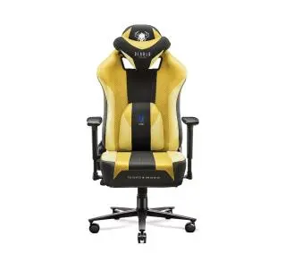 Diablo Chairs X-Player 2.0 Normal Size  Gamingowy do 150kg Skóra ECO Tkanina Dark sunflower  - Kup na Raty - RRSO 0%