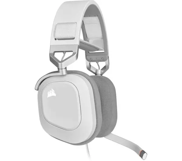 Corsair HS80 RGB USB Nauszne Biały