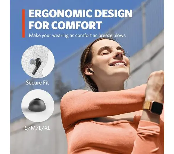 Earfun Air Dokanałowe Bluetooth 5.0 Biały