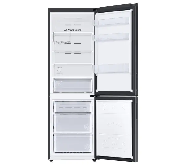Samsung RB33B612EBN Pełny No Frost 185,3cm Szuflada z kontrolą wilgotności Czarny - Kup na Raty - RRSO 0%