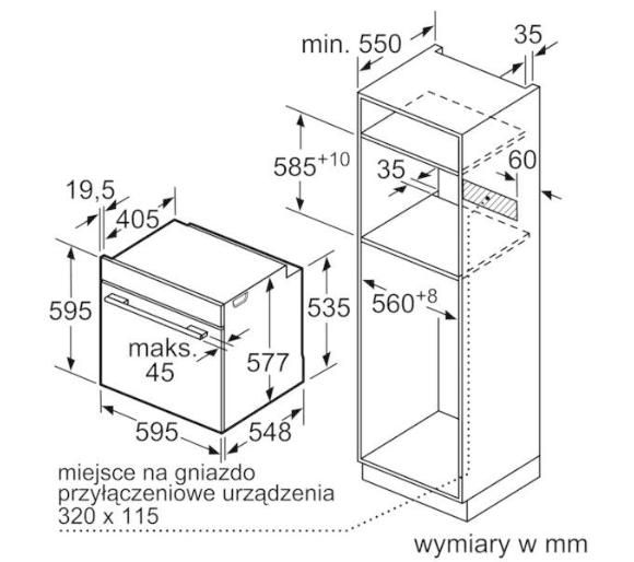 Электрический духовой шкаф bosch hrg656xs2