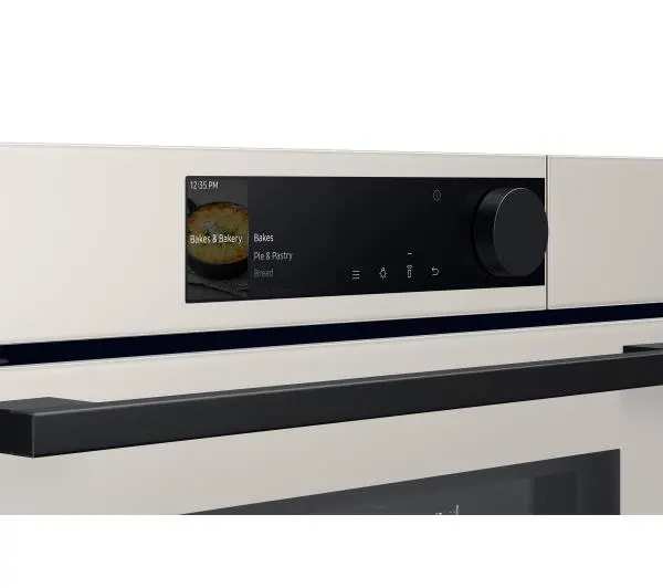 Samsung Bespoke NV7B6665IAA Dual Cook Termoobieg AirFry Zdalne sterowanie Beżowy - Kup na Raty - RRSO 0%