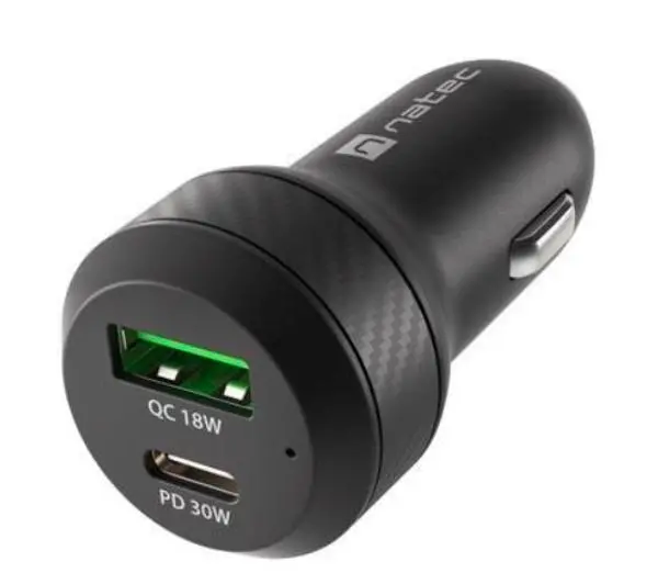 Natec NUC-1980 PD 3,0 48W Czarny