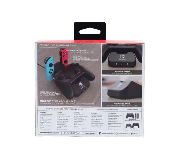 PowerA 1525991-01 Controller Charging Base do Nintendo Switch