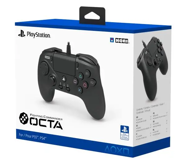 Hori Fighting Commander Octa do PS5, PS4, PC Przewodowy
