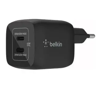Belkin BoostCharge Pro Dual USB-C GaN PPS 45W