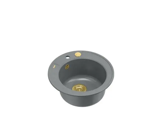 Quadron HB8301U5-G1 P2O Morgan 210 Granitowy Szary/Złoty - DRUGI -30%, ALBO 5-TY ZA 1ZŁ - Kup na Raty - RRSO 0%