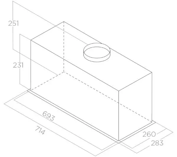 Elica FOLD GR/A/72 Srebrny - DRUGI -30%, ALBO 5-TY ZA 1ZŁ - Kup na Raty - RRSO 0%