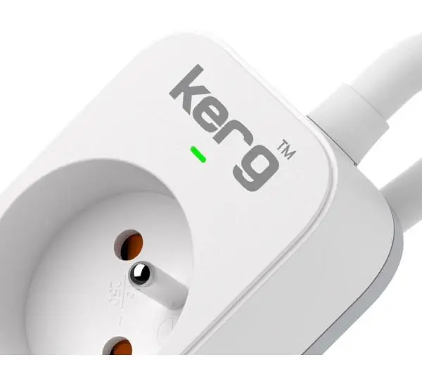 Kerg M02388 3 gniazda 3m Biały