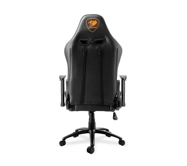 Cougar Outrider Black Gamingowy  do 120kg Skóra ECO Czarny - Kup na Raty - RRSO 0%