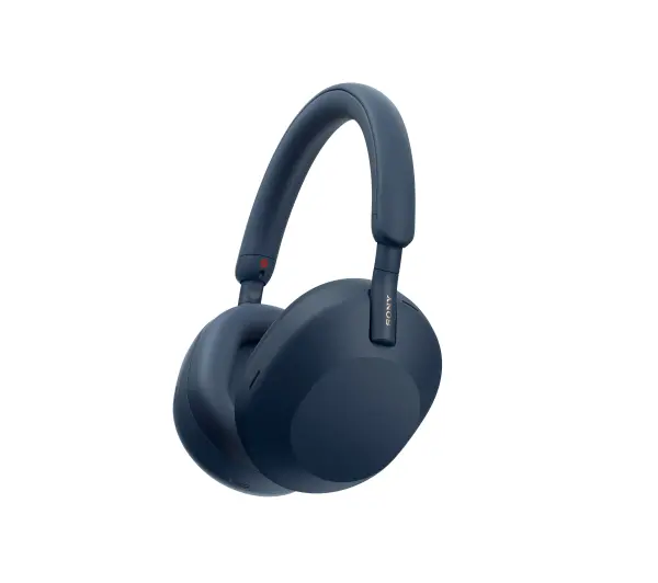 Sony WH-1000XM5 ANC Nauszne Bluetooth 5.2 Niebieski