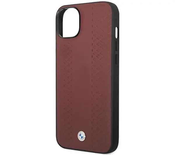 BMW Leather Diamond Pattern BMHCP14S22RFGR do iPhone 14