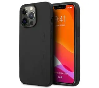 Mercedes-Benz Leather Hot Stamped AMHCP14XDOLBK do iPhone 14 Pro Max