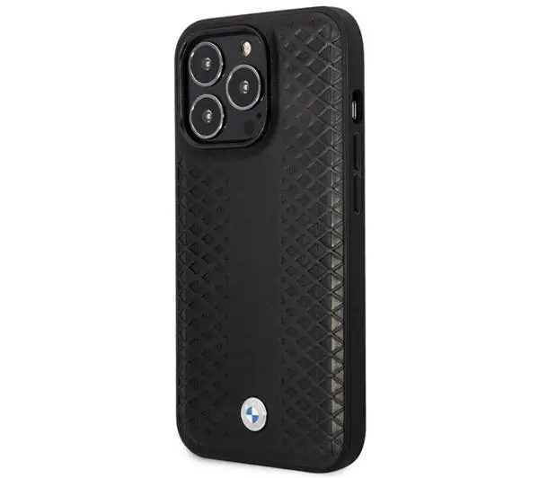 BMW Leather Diamond Pattern MagSafe BMHMP14L22RFGK do iPhone 14 Pro