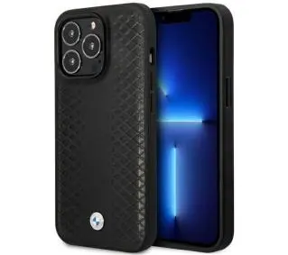 BMW Leather Diamond Pattern MagSafe BMHMP14L22RFGK do iPhone 14 Pro