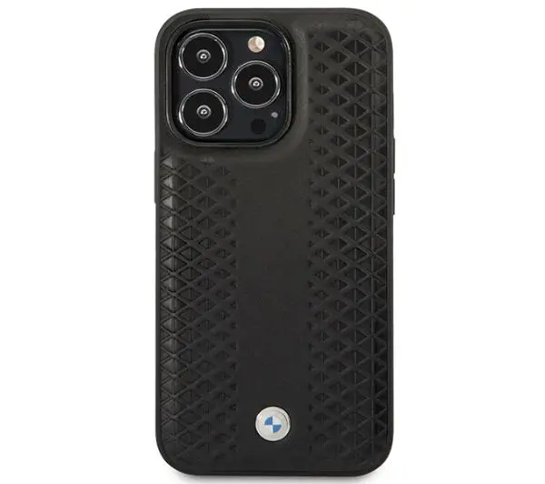 BMW Leather Diamond Pattern MagSafe BMHMP14L22RFGK do iPhone 14 Pro