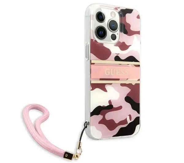 Guess Camo Strap Collection GUHCP13XKCABPI do iPhone 13 Pro Max
