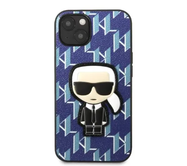 Karl Lagerfeld Monogram Ikonik Patch KLHCP13MPMNIKBL do iPhone 13