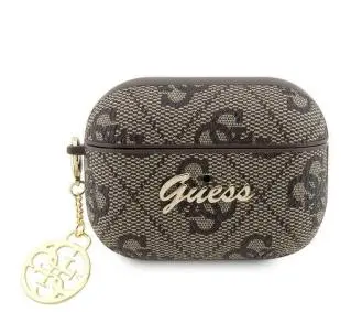 Guess 4G Charm Collection GUAP2G4GSMW do AirPods Pro 2 Brązowy