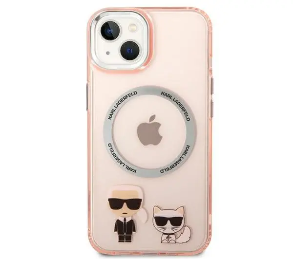 Karl Lagerfeld Karl & Choupette Aluminium Magsafe KLHMP14MHKCP do iPhone 14 Plus