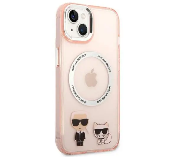 Karl Lagerfeld Karl & Choupette Aluminium Magsafe KLHMP14MHKCP do iPhone 14 Plus