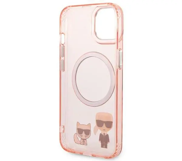 Karl Lagerfeld Karl & Choupette Aluminium Magsafe KLHMP14MHKCP do iPhone 14 Plus