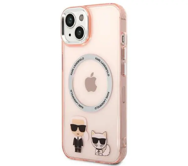 Karl Lagerfeld Karl & Choupette Aluminium Magsafe KLHMP14MHKCP do iPhone 14 Plus
